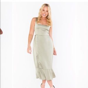 Show Me Your Mumu Claire Satin Bridesmaids Dress